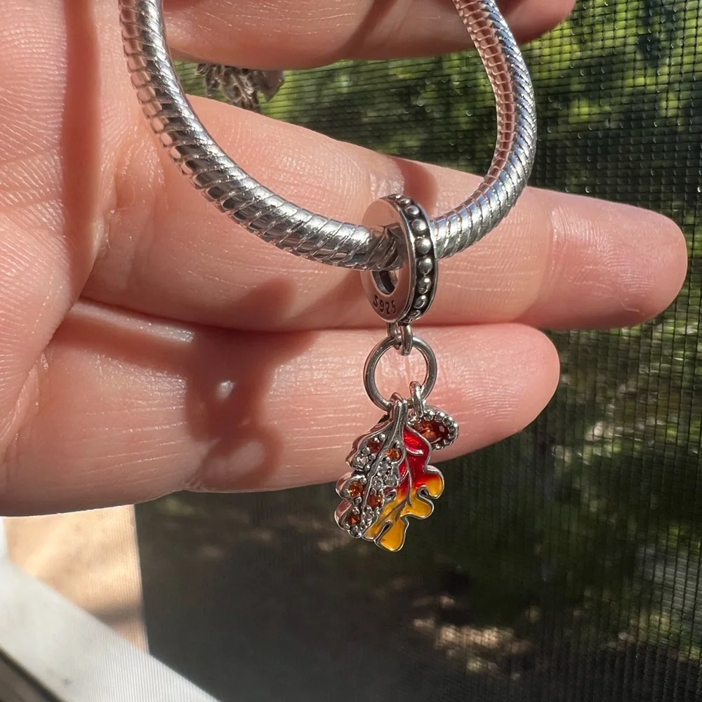 Oak Leaf Charm